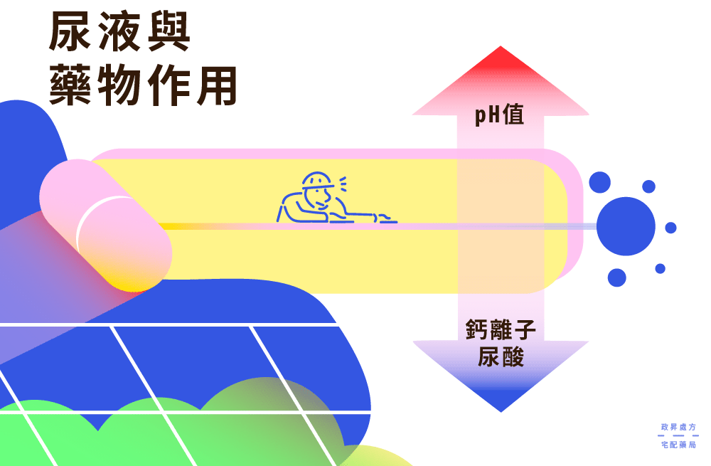 藥物可改變尿液成分與酸鹼值