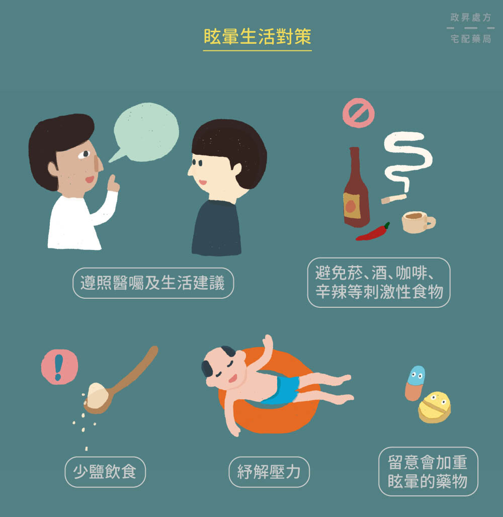 改善暈眩的方法